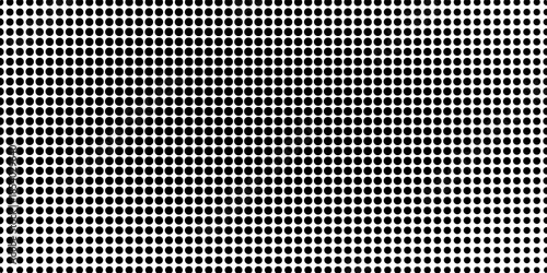 Monochrome gradient halftone dots background. Vector illustration. Abstract small grunge dots on white background illustration