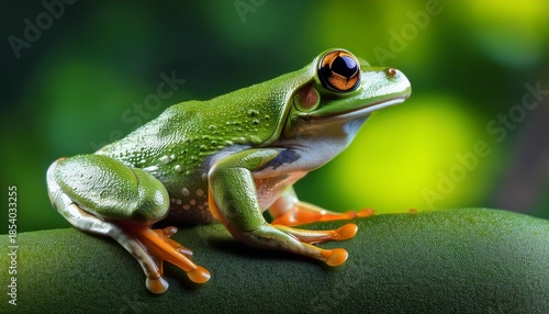 Close Up Of Frog