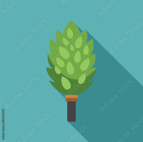 Birch broom whisk used for traditional sauna and spa wellness