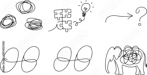 Visualizing complex problems and the journey towards creative solutions through doodles