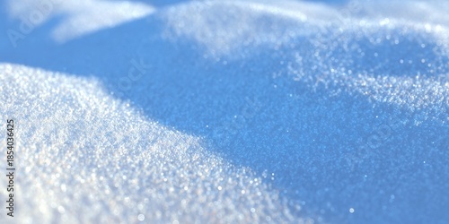 Ultra realistic snow texture close up in high fidelity resolution