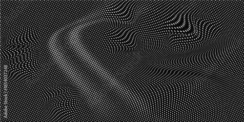 Polka dot background. Abstract wallpaper. Black and white seamless pattern. Dotted cute pattern. artistic doodle sketch tiny dots seamless surface design. design EPS 10