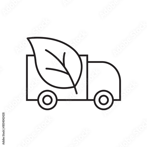 Environmentally Friendly Eco Delivery Truck