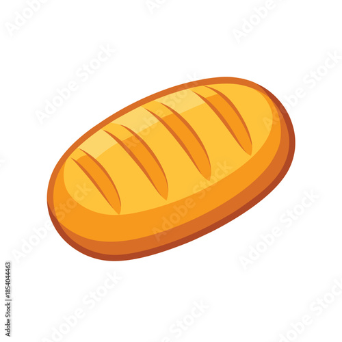 Loaf of bread vector illustration
