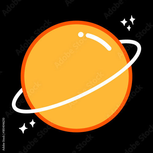 illustration of planet