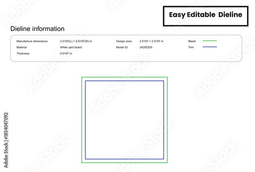 square business card dieline template box dieline die lines packaging custom dieline  box cardboard box dieline pizza box dieline printable product packaging layout,