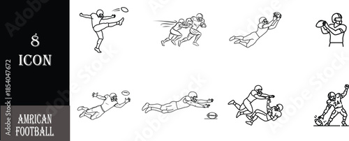 vector set of floral elements