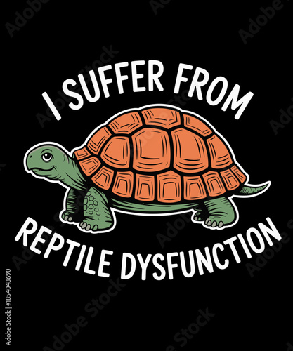 Red-eared Slider Turtle Reptile Dysfunction, Funny Cute Pet