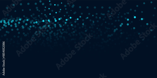 Dot white blue wave light screen gradient texture background. Abstract  technology big data digital background. 3d rendering.