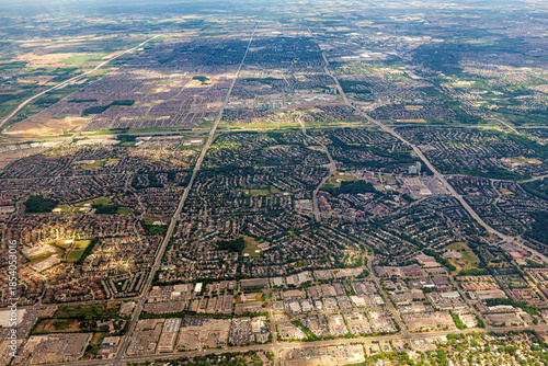 Photography The suburbs of Toronto in Canada