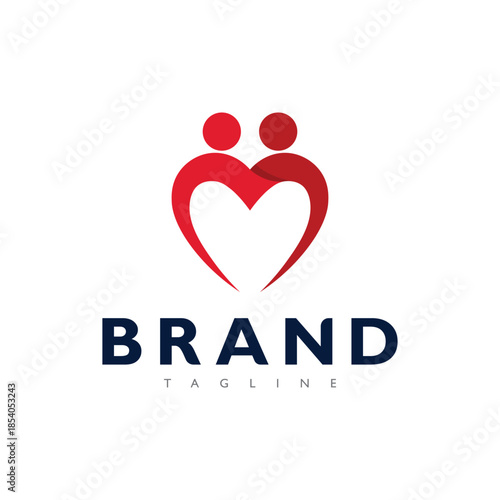 Elegant Mother Baby Care Logo Vector Icon For Family Health And Wellness Branding