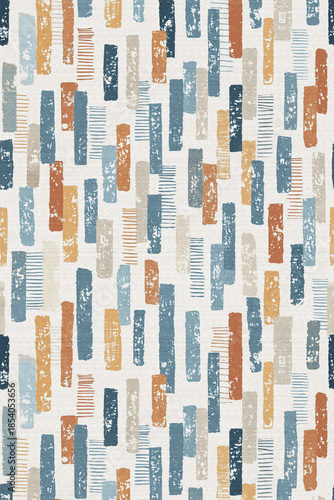 Geometric modern Pattern with texture and trending colors in high resolution	