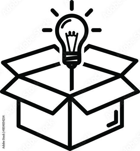 light bulb idea concept