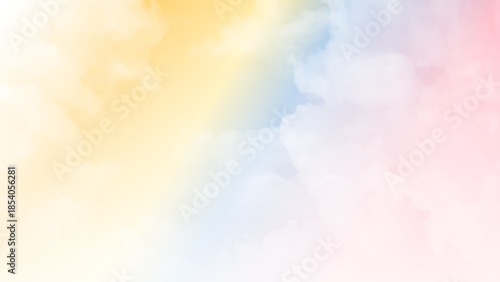 Cloud Pastel Sky Background, Light Summer Cloudy Beauty Clear Texture, Horizon Day Spring, Bright  Nature Winter Image, White Air Sun Day Beauty Skyline.