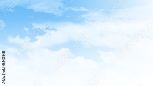 Sky Cloud Blue Background Cloudy summer Winter Season Day, Light Beauty Horizon Spring Calm Abstract Backdrop Air Nature View Wallpaper Landscape Cyan color Environment