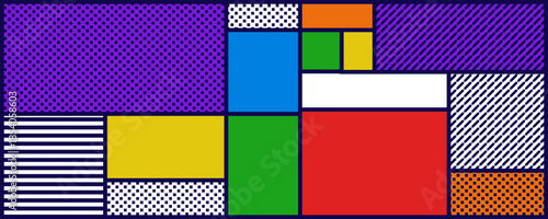 Complex Mixed Grid with Textures