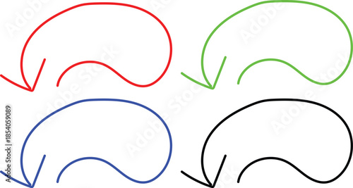 hand-drawn, rectangular, arrow, banner, pointing, left, backward, previous, return, back, rewind, undo, reverse, directional, navigation, pointer, indicator, callout, speech, bubble, box, frame, label