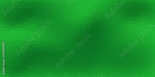 green Foil Texture Background with Glass Effect or sea green glass texture. Abstract gradient bright light reflection and shiny rough texture surface. Glass effect background