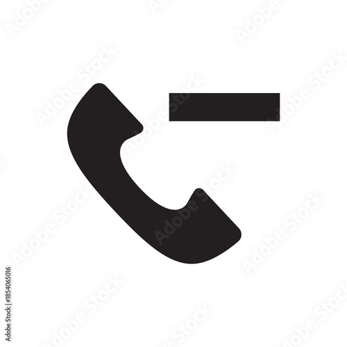 Minus Sign Icon to Remove Phone Call History