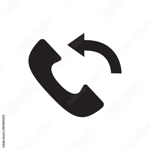 Circular Arrow Phone Call Redo Retry Solid