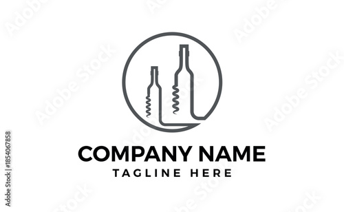 Wine Logo vector template