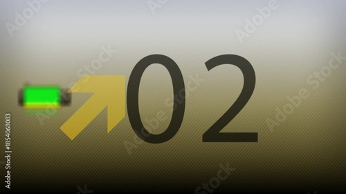 Digital presentation on a large green screen. An empty placeholder for a show or event video. Virtual production and chroma key sound box background 