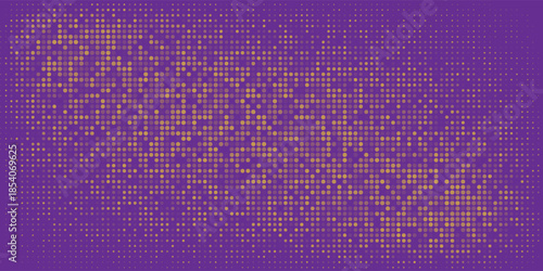 Purple Dot Randomus isolated in black background.Dot Randomus on abstract  art nice modern simple