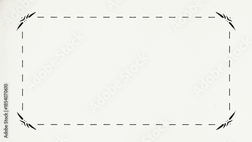 Rectangle subtle gold frame border for with 15.5 x 8.5 aspect ratio for 16 x 9 aspect ratio web presentation, social post, svg, isolated on transparent background.