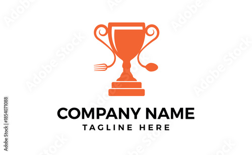 Trophy icon vector illustration design template