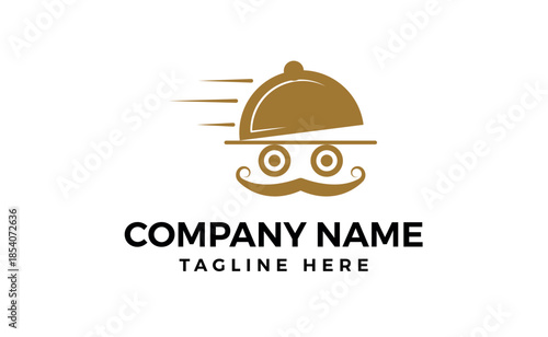 Food Logo Design Culinary or Catering Dish Mascot