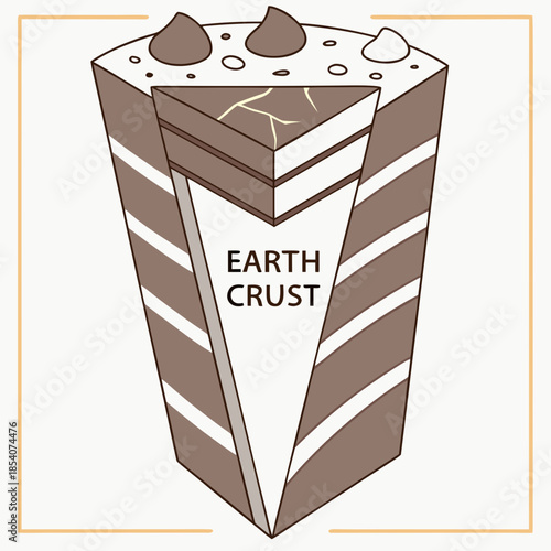 Earth crust layers diagram layers of earth geology