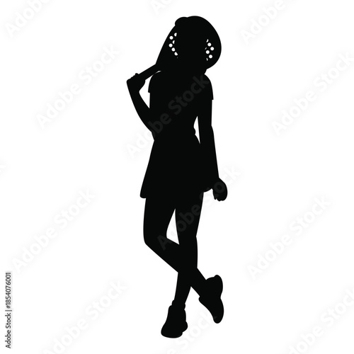 Padel & Tennis Player  Silhouette