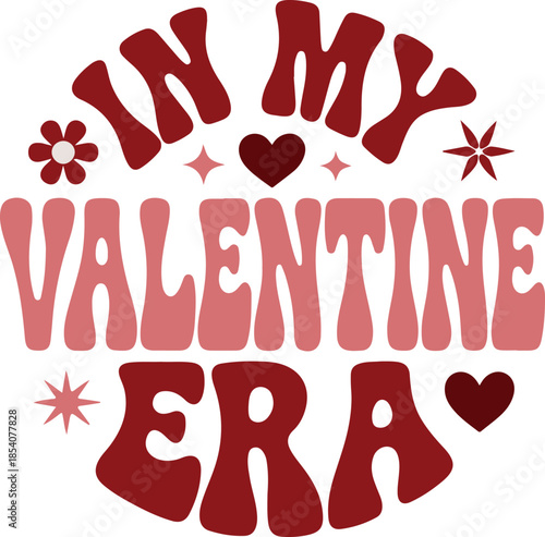 In My Valentine Era T-shirt, A minimalist black and white vector file logo with the text 'vector file'