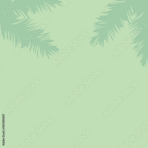 Background with leaves shadow