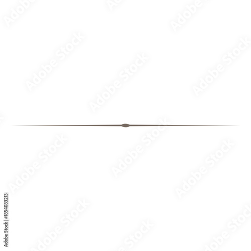 Tiny edge line dot divider