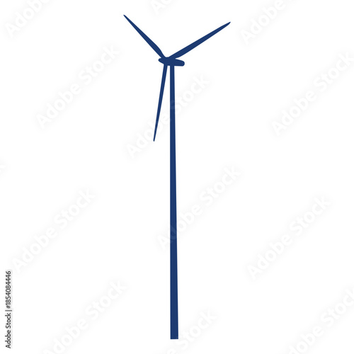 Tall thin windmill