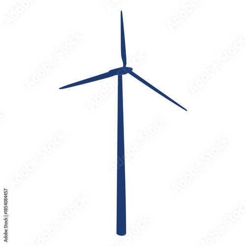 Simple windmill vector