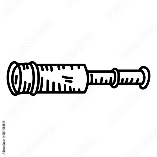 Hand drawn monocular stroke