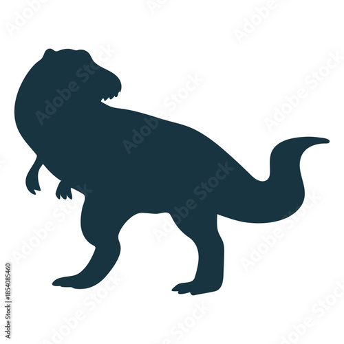 Trex dinosaur silhouette