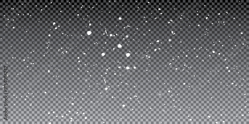 snowfall, abstract nature background, heavily blurred landscape, blizzard and white snow backdrop