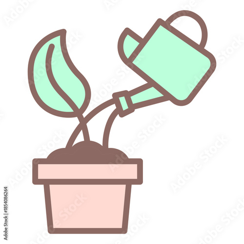 Watering sprout icon