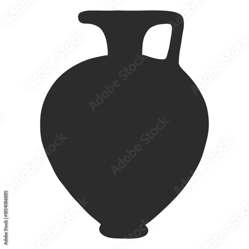 Vase style hydria silhouette