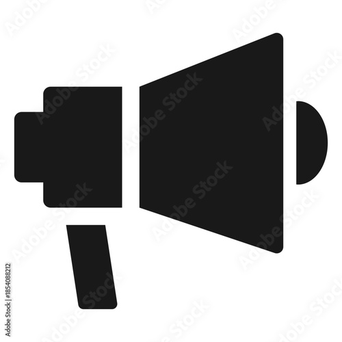 Directors megaphone black