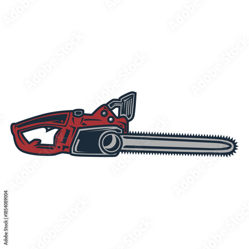 Lumberjack electric saw icon