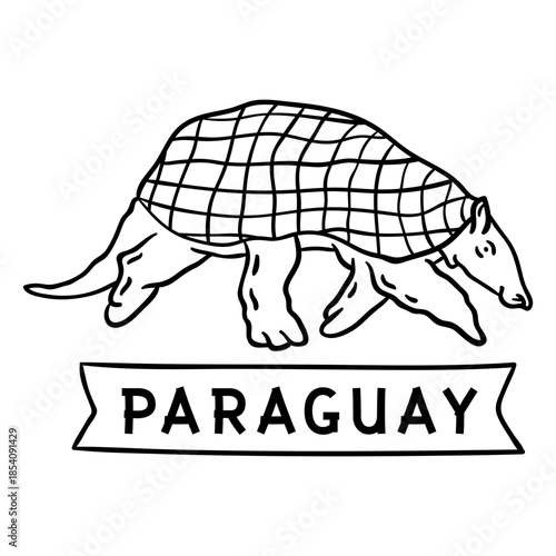 Paraguay armadillo stroke