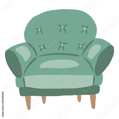 Comfy chair flat
