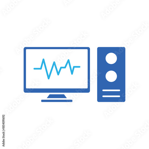 Icon a Monitoring, isolated against a clean background.