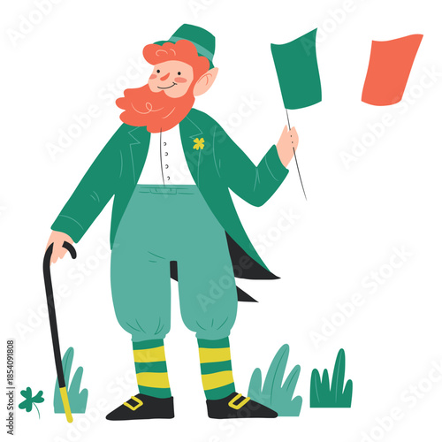 Irishman character st patricks