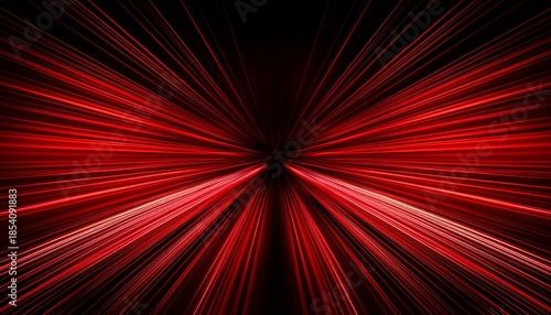 Red Anime Speed Lines On Black Radial Comic Speed Lines Flash Action Animation Moving With The Speed Of Light Velocity Lines Of Anime Style Red Speed Lines