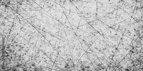 A rough grunge concrete wall with a white textured surface features a dirty grey cement pattern and cold winter ice marble design for an old stone background